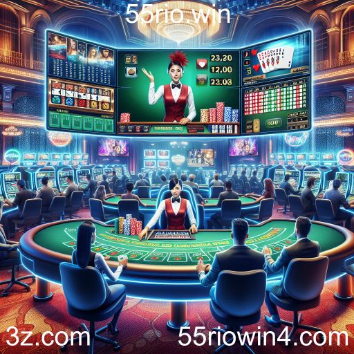 A Experiência Imersiva dos Jogos Ao Vivo no 55rio.win